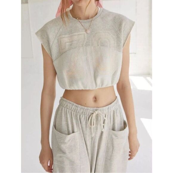 Urban Outfitters Out From Under Top NWT Taylor Gray Multi Varsity‎ Size Medium - Picture 1 of 6